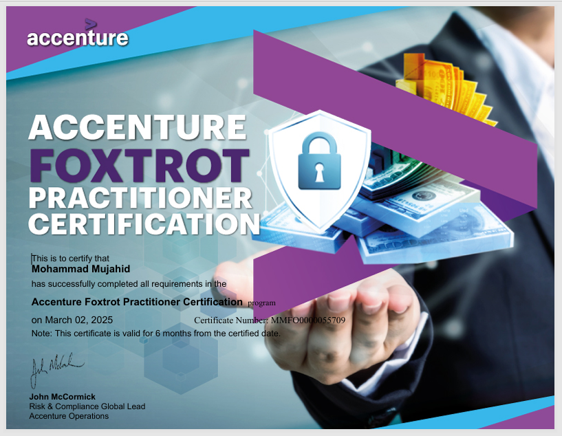 Accenture Foxit PDF Certification