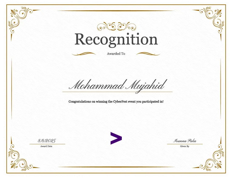 Accenture We Innovate Idea Catalyst Award